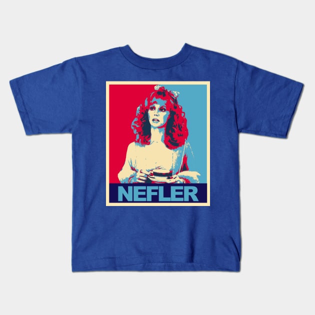 Phyllis Nefler Kids T-Shirt by jeremiahm08